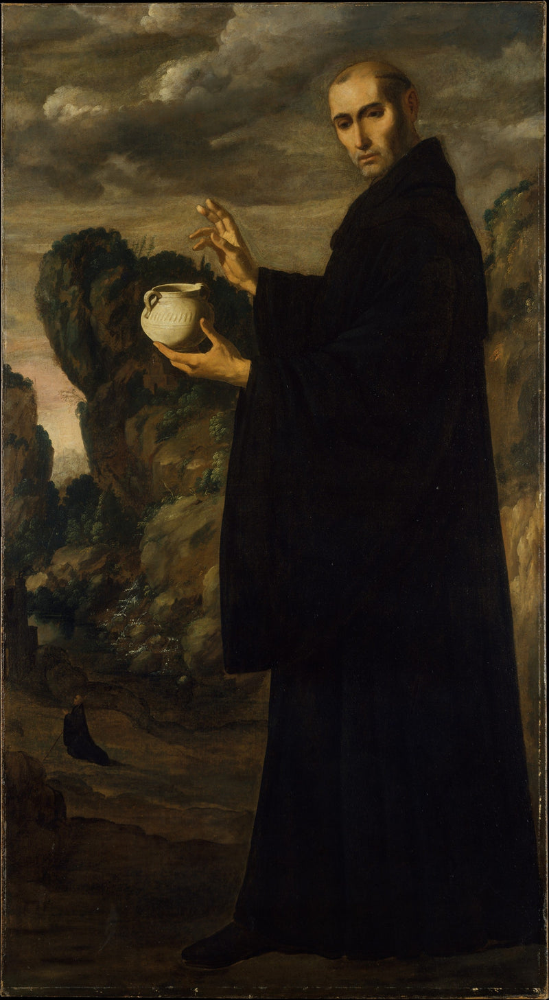 San Benedetto - Francisco de Zurbarán