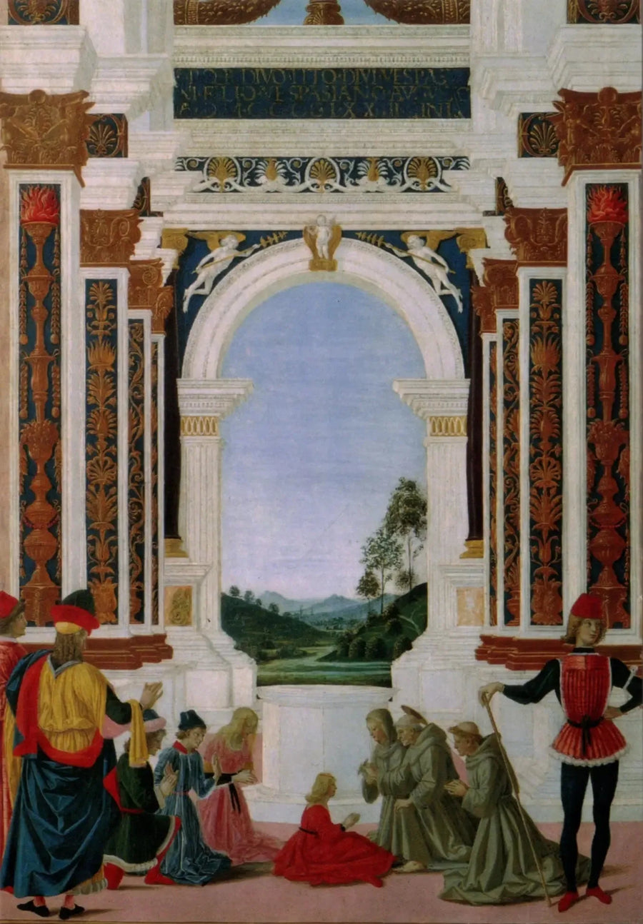 Sant'Antonio da Padova che guarisce una bambina - Pietro Perugino