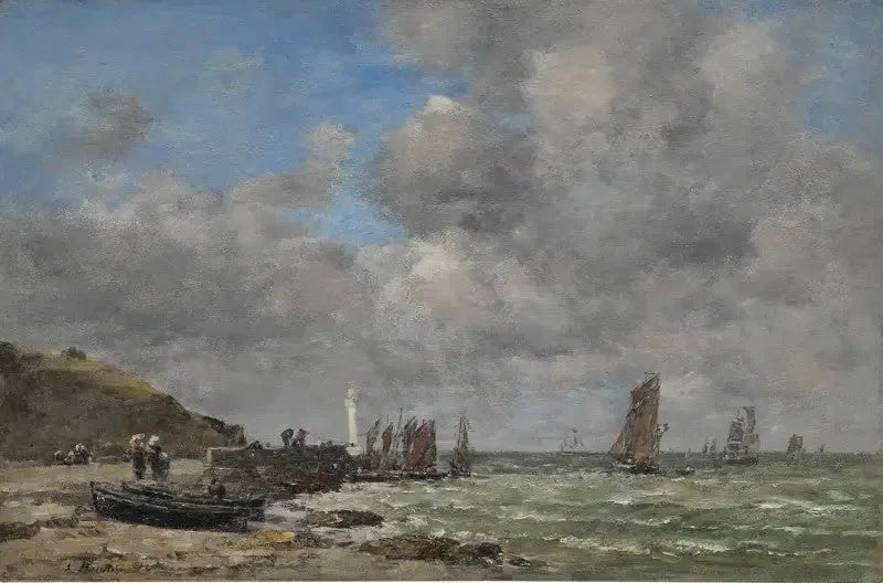 Saint-Brieuc, sponde del Légué - Eugène Boudin