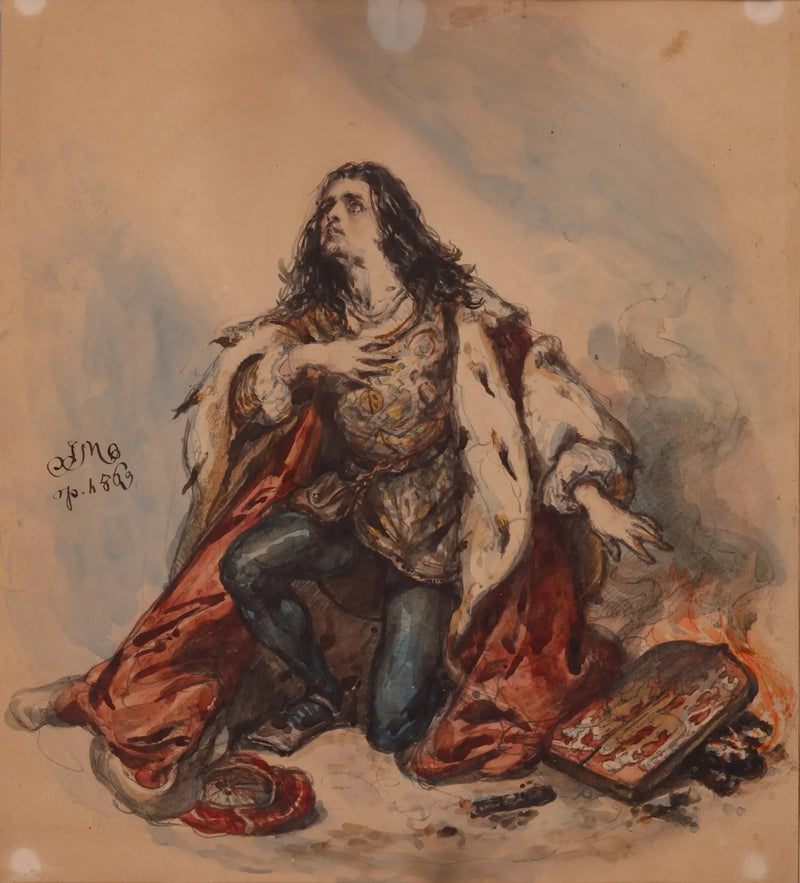 San Casimiro - Principe ereditario polacco - Jan Matejko