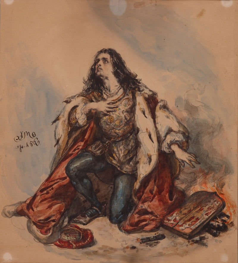 San Casimiro - Principe ereditario polacco - Jan Matejko