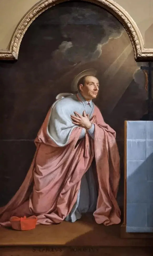 San Carlo Borromeo in preghiera - Philippe de Champaigne