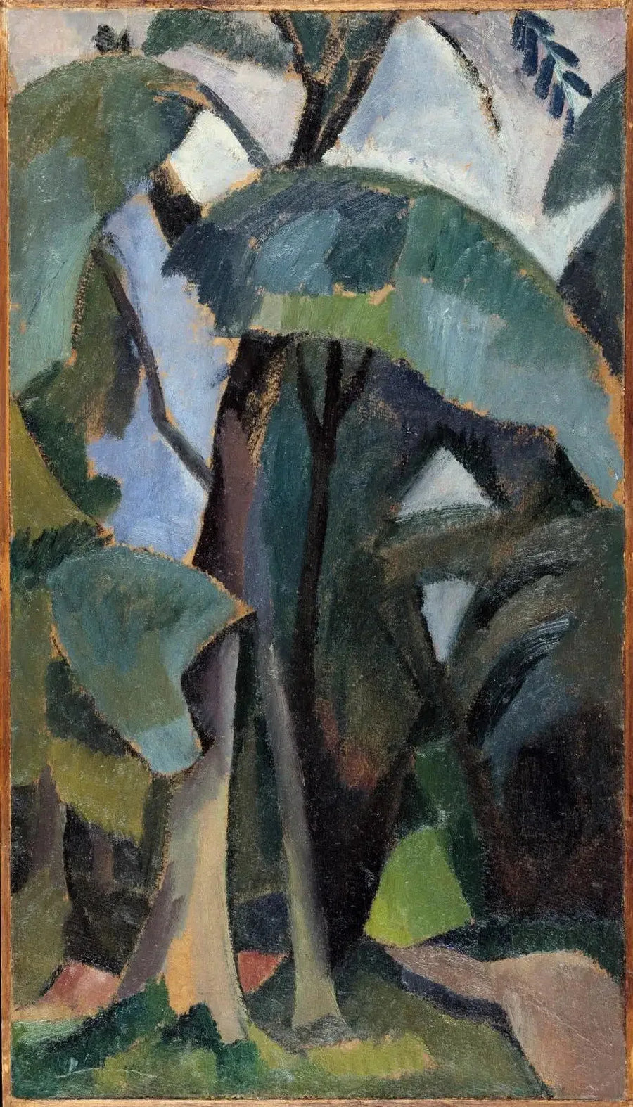 Saint-Cloud, studio di paesaggio - Robert Delaunay