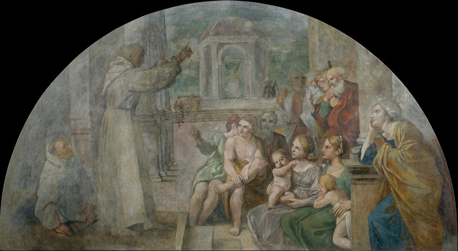 Sant'Didaco che predica - Annibale Carracci