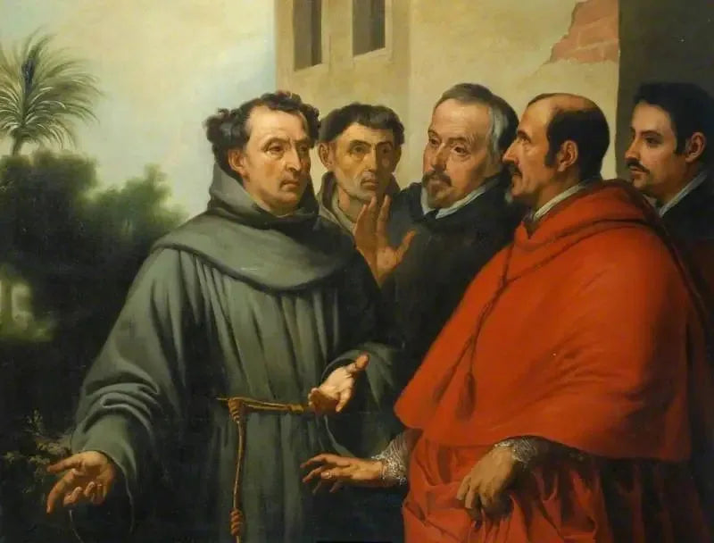 San Diego d'Alcalá in estasi davanti alla croce - Bartolomé Esteban Murillo