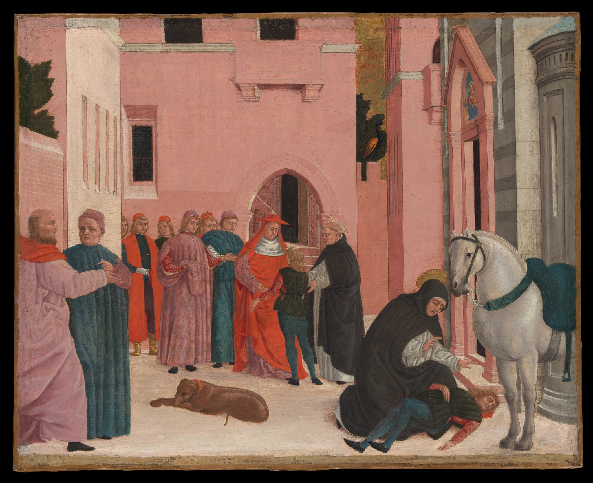 Saint Dominique ressuscitant Napoleone Orsini - Bartolomeo degli Erri