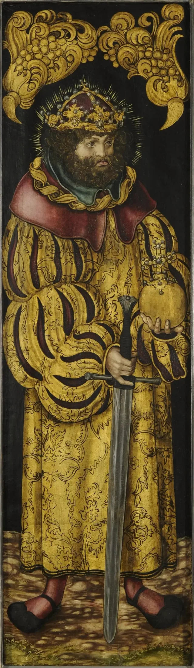 San Esteban, rey de Hungría - Lucas Cranach el Viejo