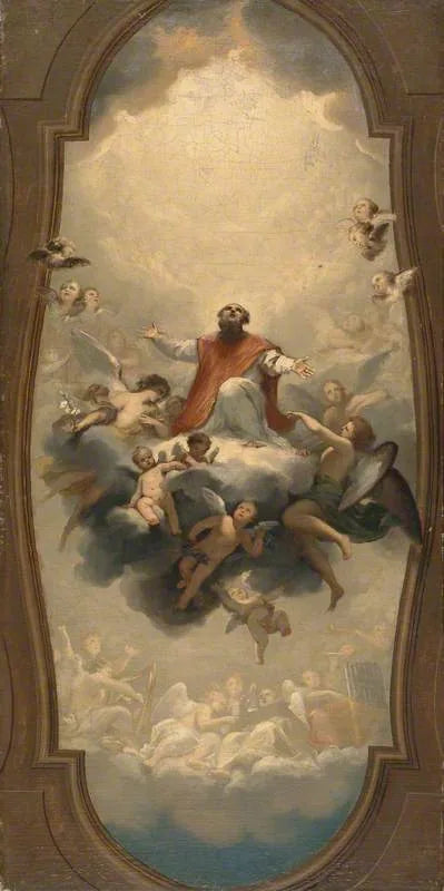 Sant'Eusebio portato in cielo - Anton Raphael Mengs