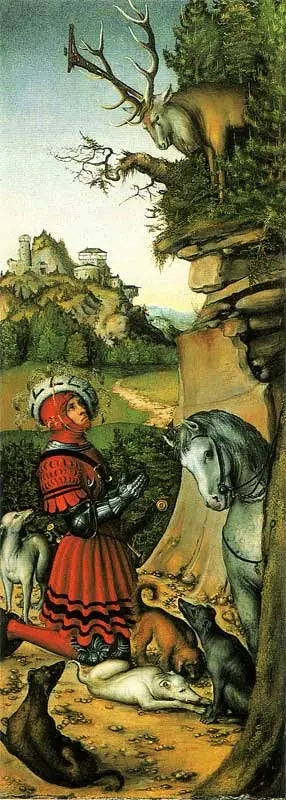 Sant'Eustachio - Lucas Cranach il Vecchio