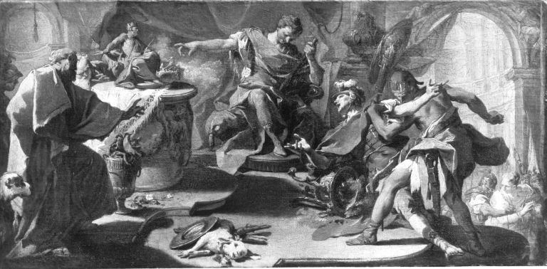 Saint Eustache refuse l’idolâtrie - Giovanni Battista Pittoni - Alpha Reproduction