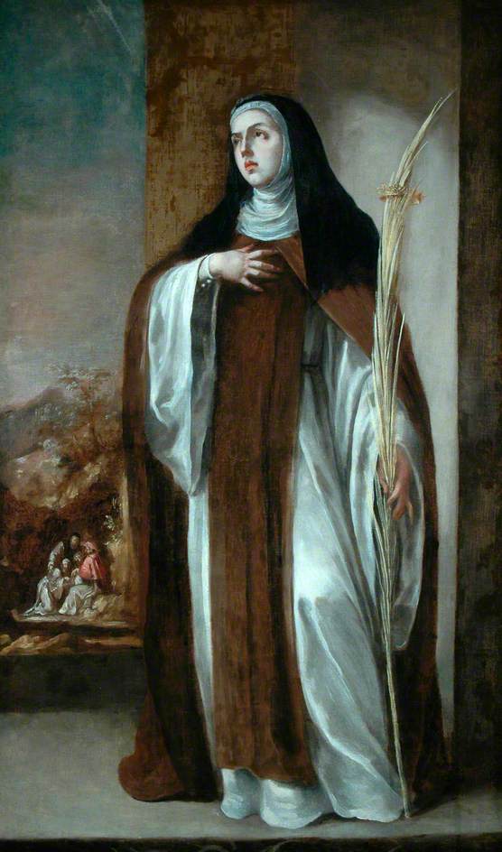 Santa Eustochio - Juan de Valdés Leal