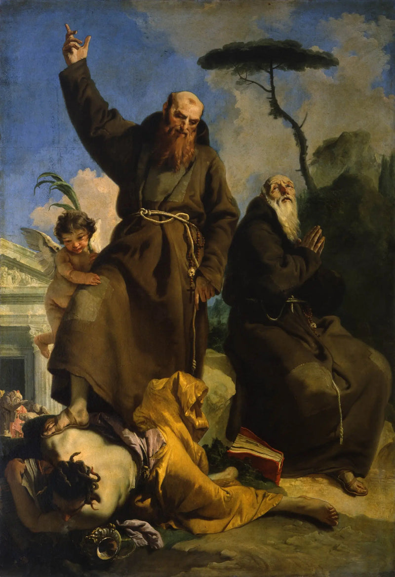 San Fidèle di Sigmarigen e San Giuseppe di Leonessa - Giovanni Battista Tiepolo