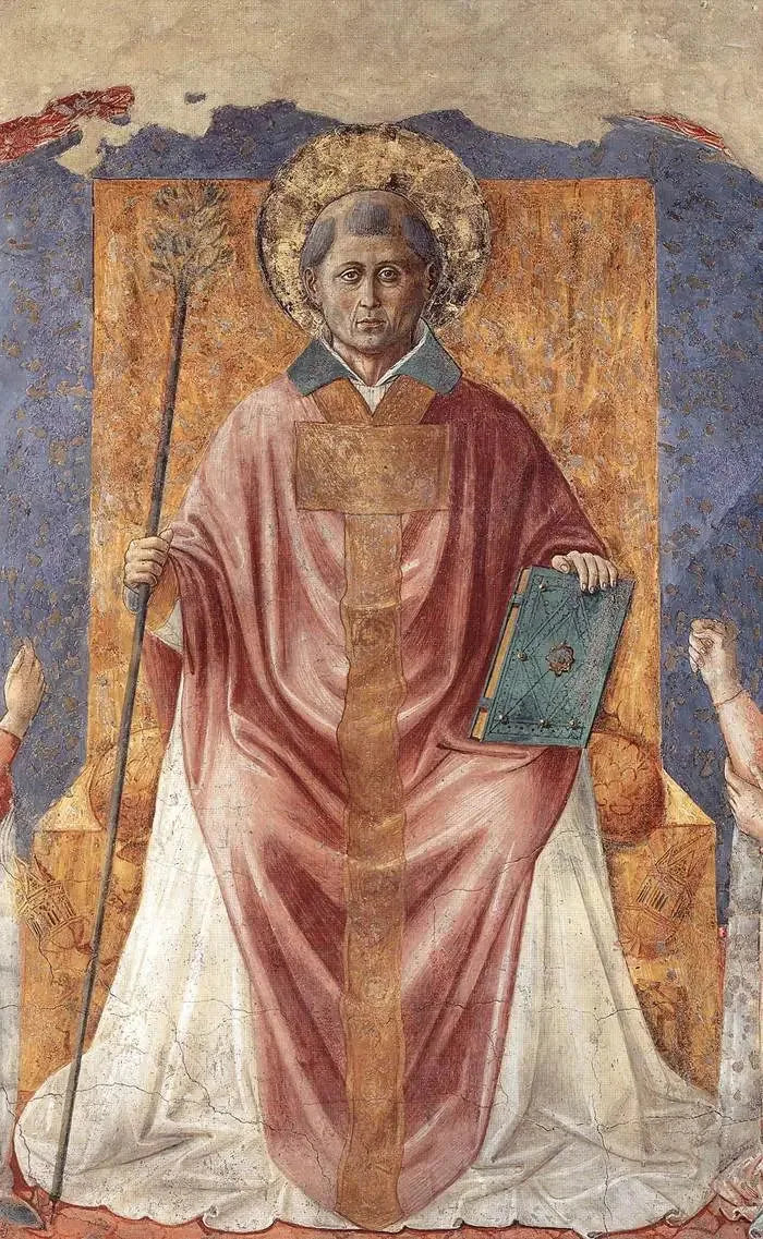 San Fortunato incoronato - Benozzo Gozzoli