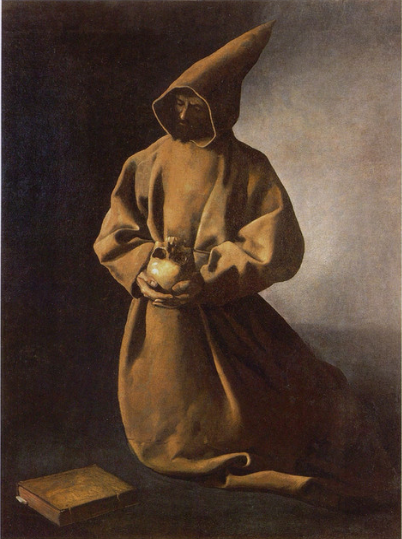 San Francesco in ginocchio - Francisco de Zurbarán