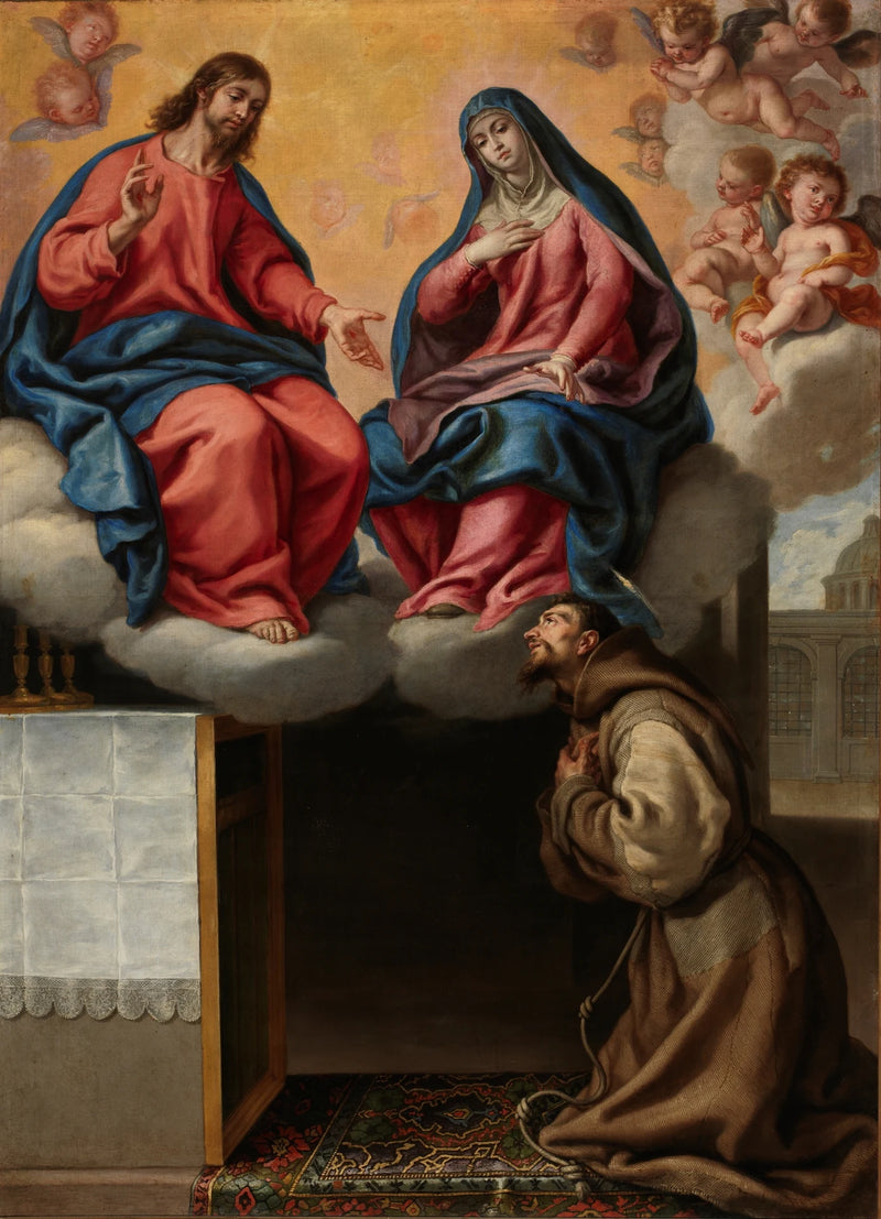 Saint François d'Assise dans la portion - Félix Castelo
