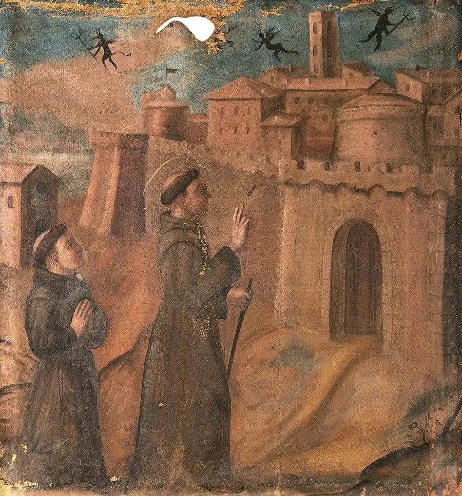 San Francesco che caccia i demoni - Giotto