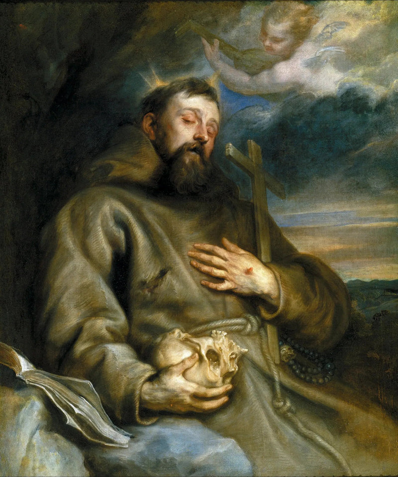 San Francesco d'Assisi in estasi - Antoine van Dyck