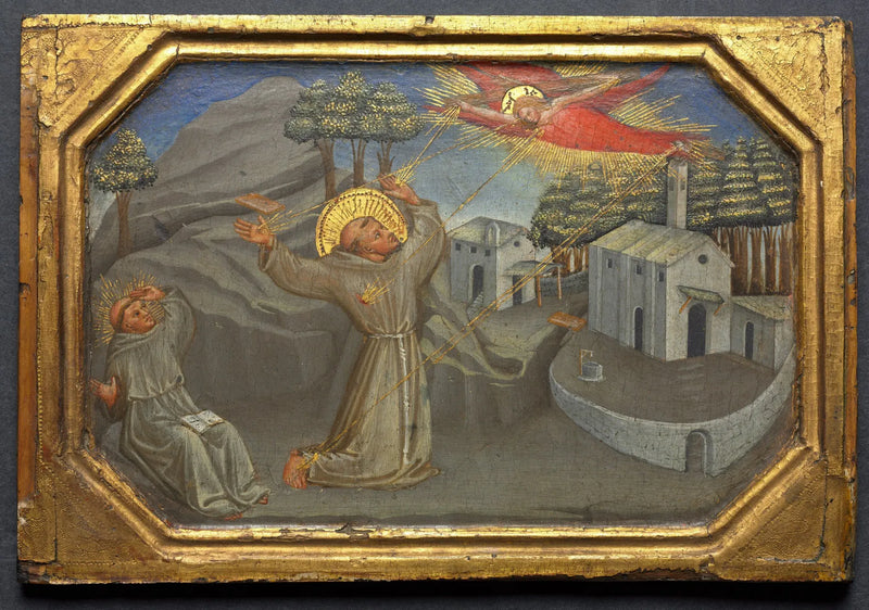 San Francesco d'Assisi che riceve le stigmate - Bicci di Lorenzo