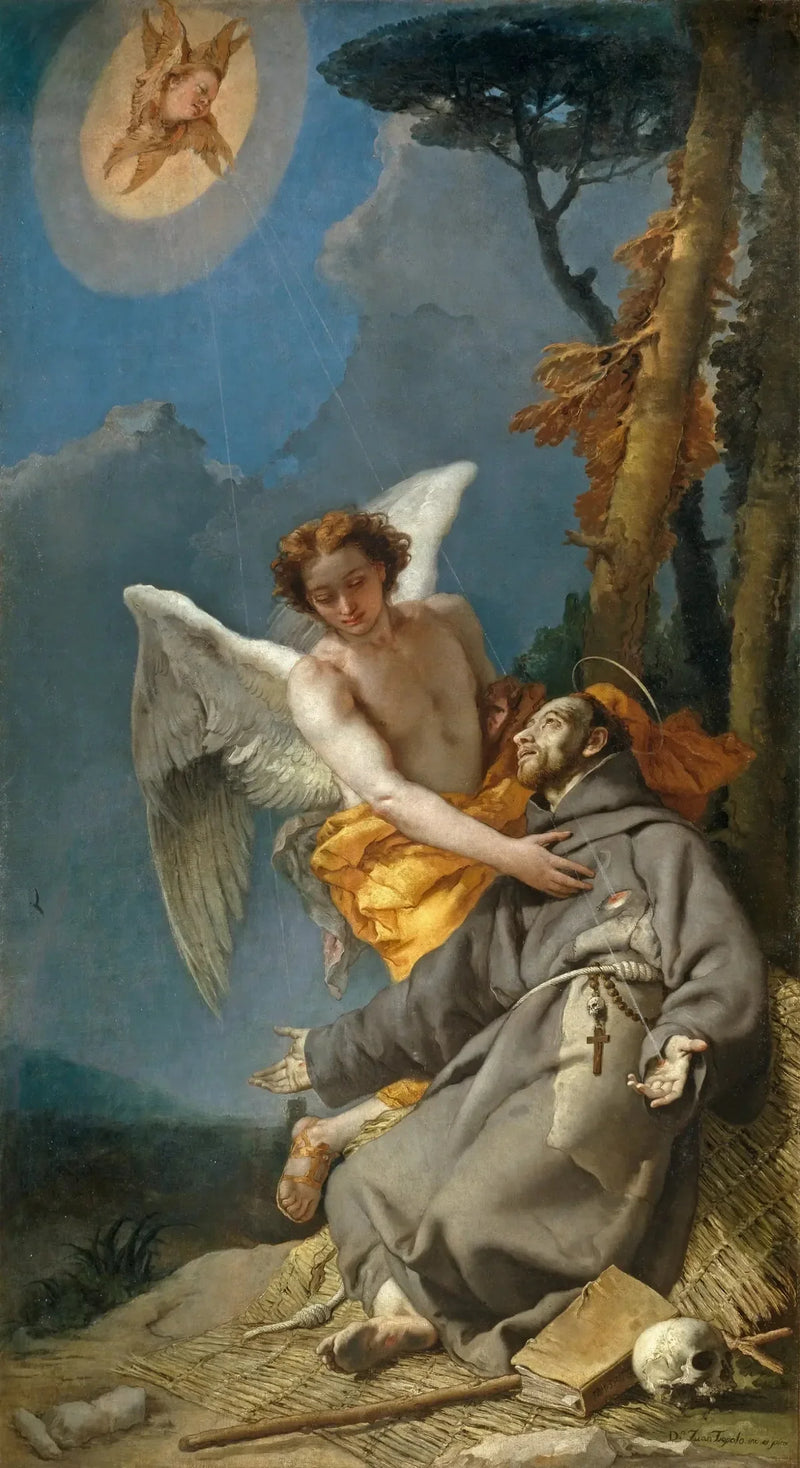 San Francesco d'Assisi che riceve le stigmate - Giovanni Battista Tiepolo