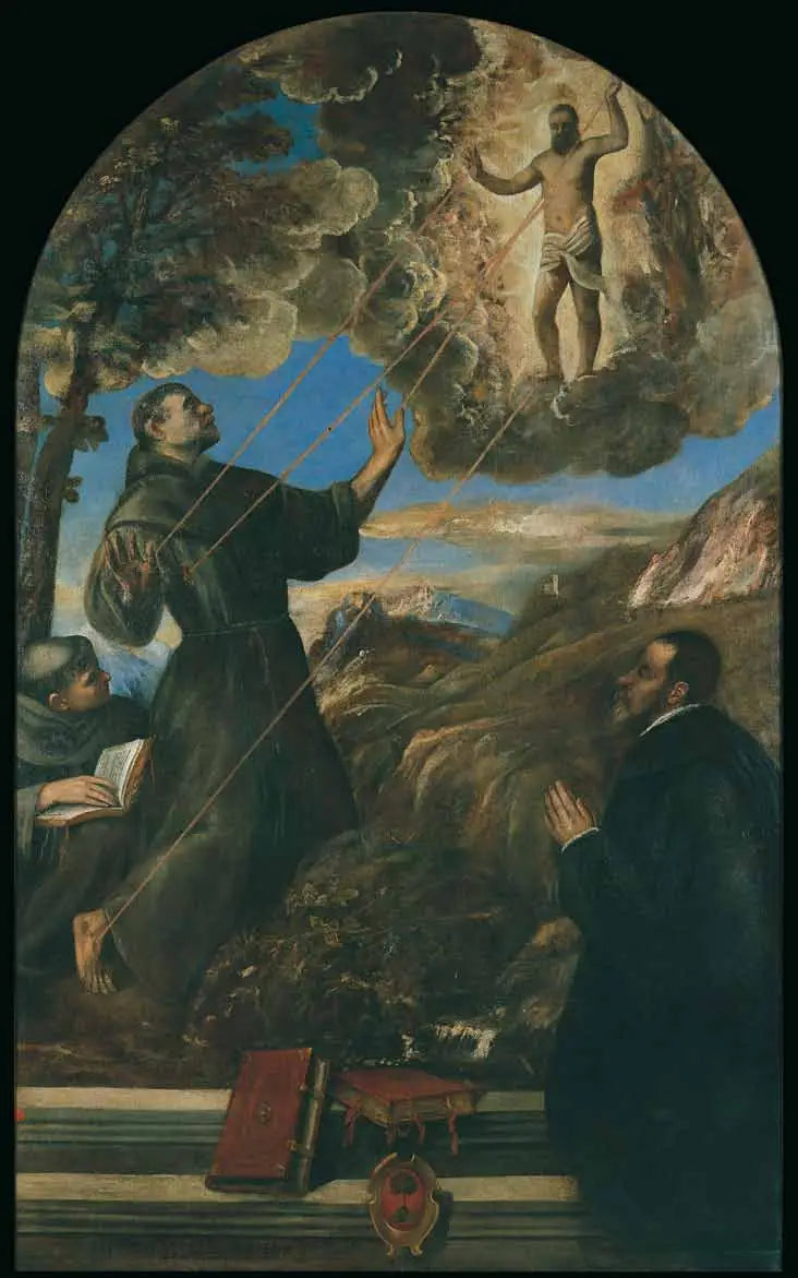 San Francesco d'Assisi che riceve le stigmate - Tiziano