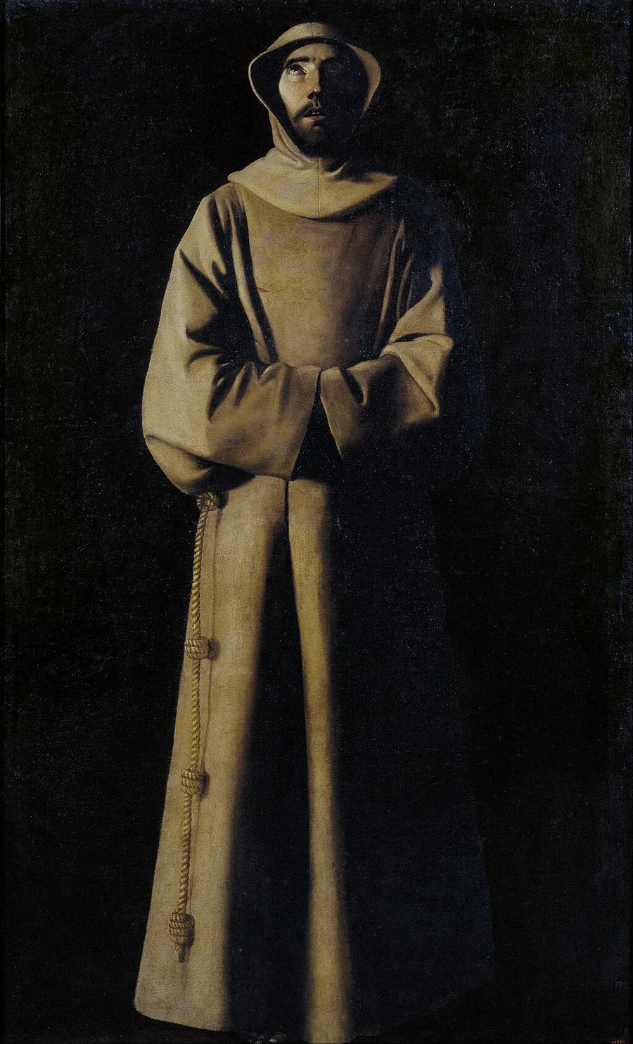 San Francesco d'Assisi secondo la visione del papa Niccolò V - Francisco de Zurbarán