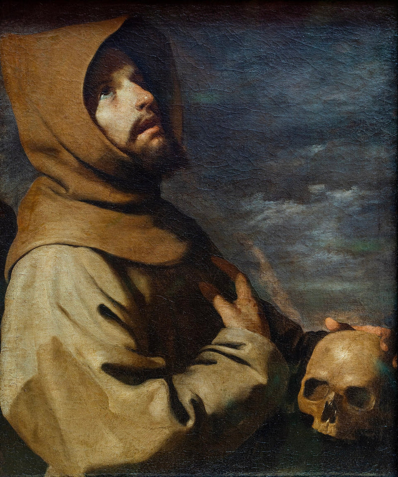 San Francesco in estasi - Francisco de Zurbarán