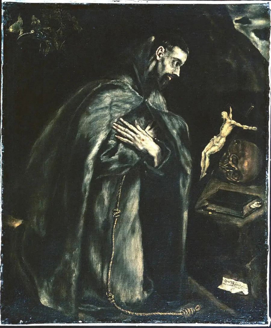 San Francesco in preghiera - El Greco
