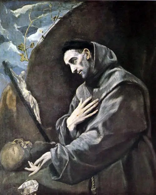 San Francesco in preghiera - El Greco