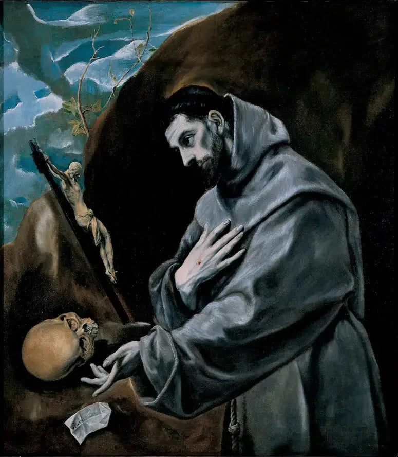 San Francesco in preghiera - El Greco