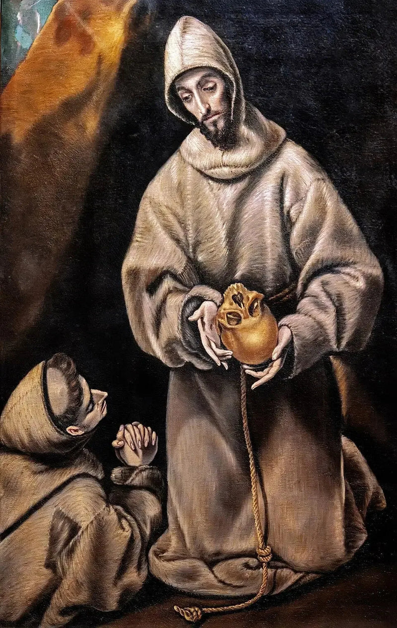 San Francesco e fratello Leone - El Greco