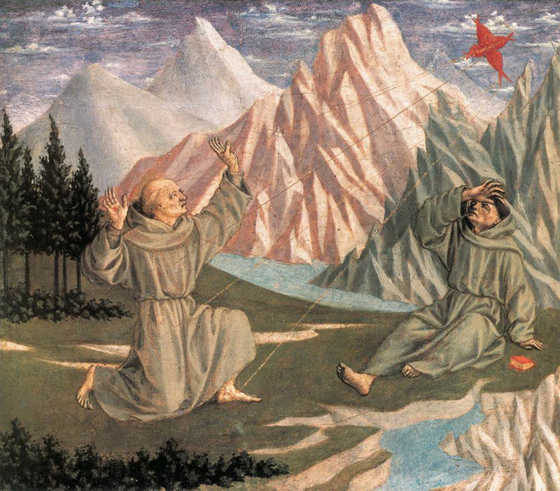 San Francesco riceve le stigmate - Domenico Veneziano