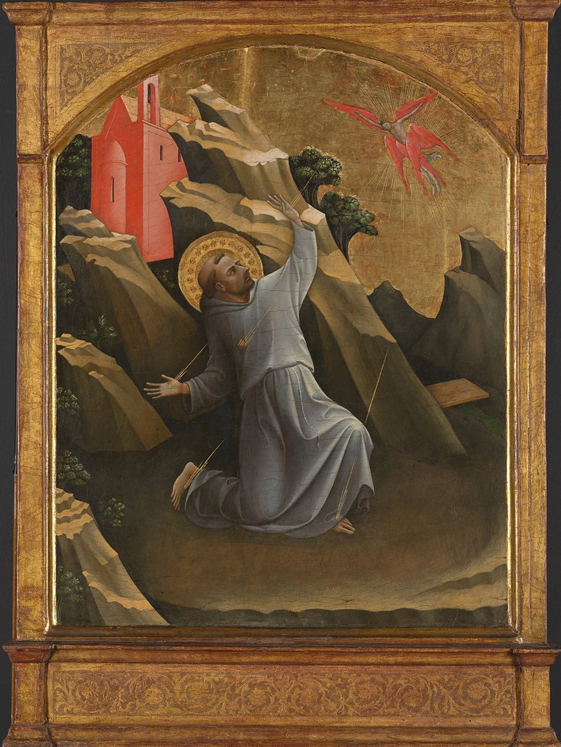 San Francesco riceve le stigmate - Lorenzo Monaco