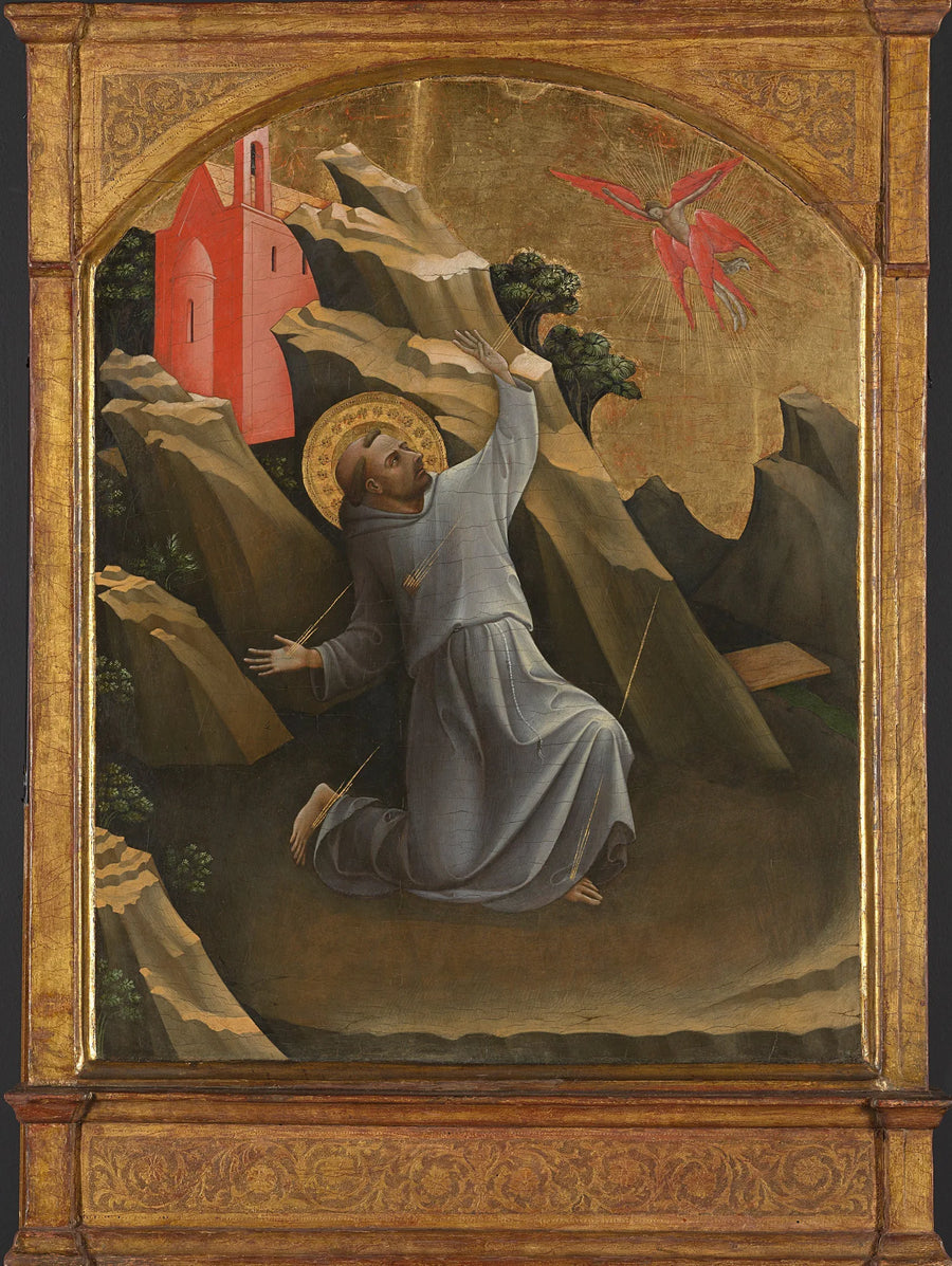 San Francesco riceve le stigmate - Lorenzo Monaco