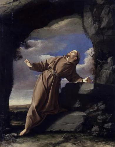 San Francesco riceve le stigmate - Orazio Gentileschi