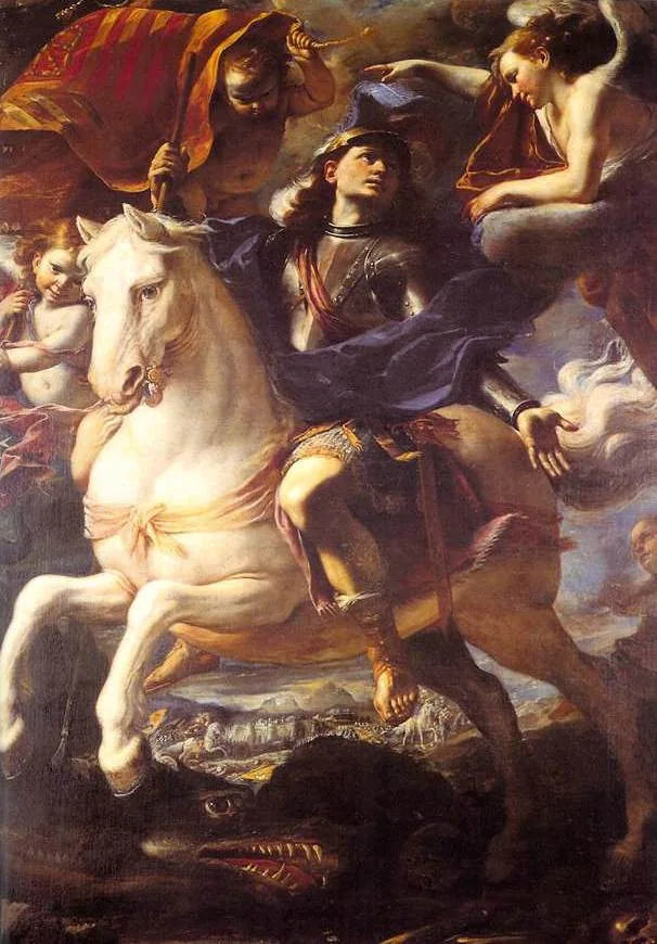 San Giorgio a cavallo - Mattia Preti