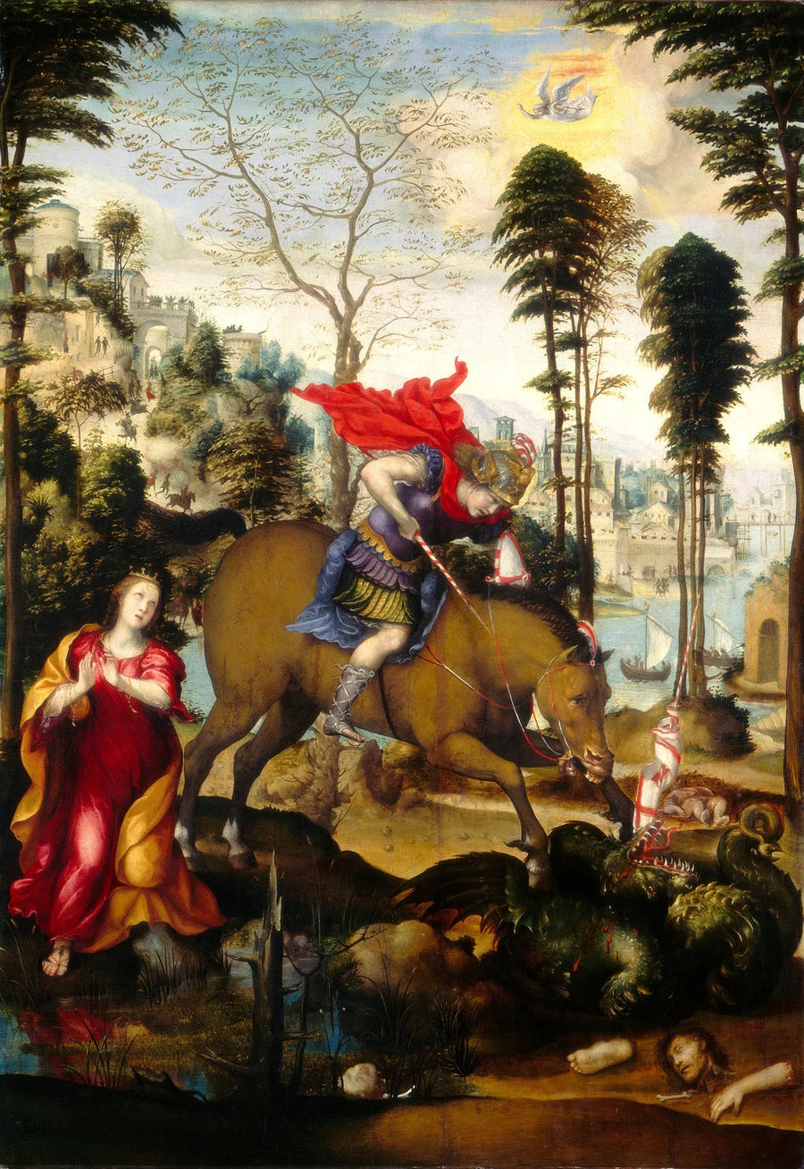 San Giorgio e il Drago - Il Sodoma (Giovanni Antonio Bazzi)