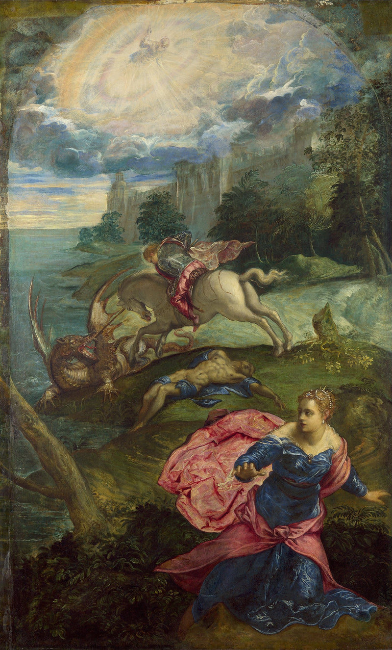 San Giorgio e il Drago - Jacopo Tintoretto