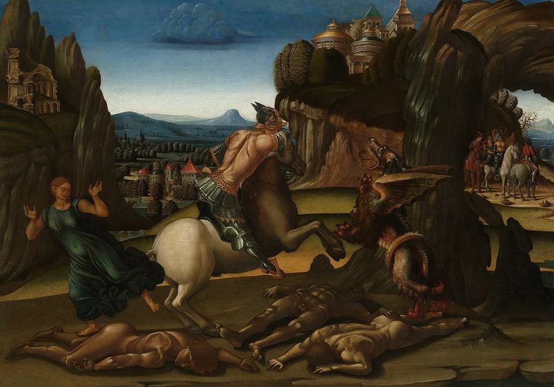 San Giorgio e il drago - Luca Signorelli