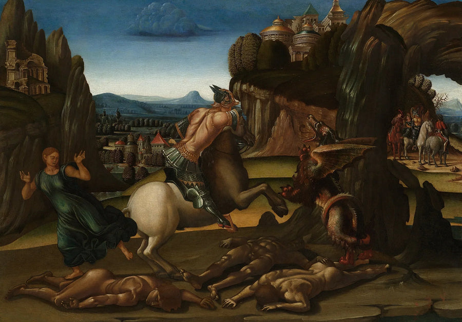 San Giorgio e il drago - Luca Signorelli