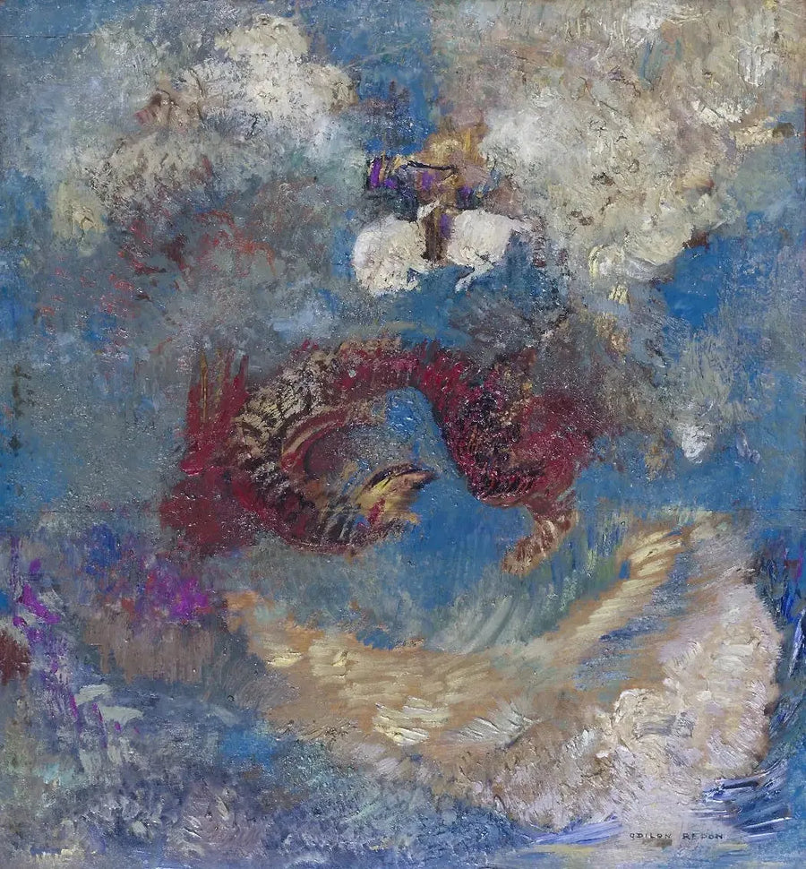 San Giorgio e il drago - Odilon Redon