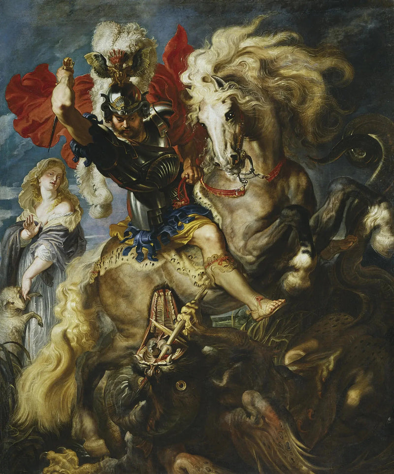 San Giorgio e il Drago - Peter Paul Rubens