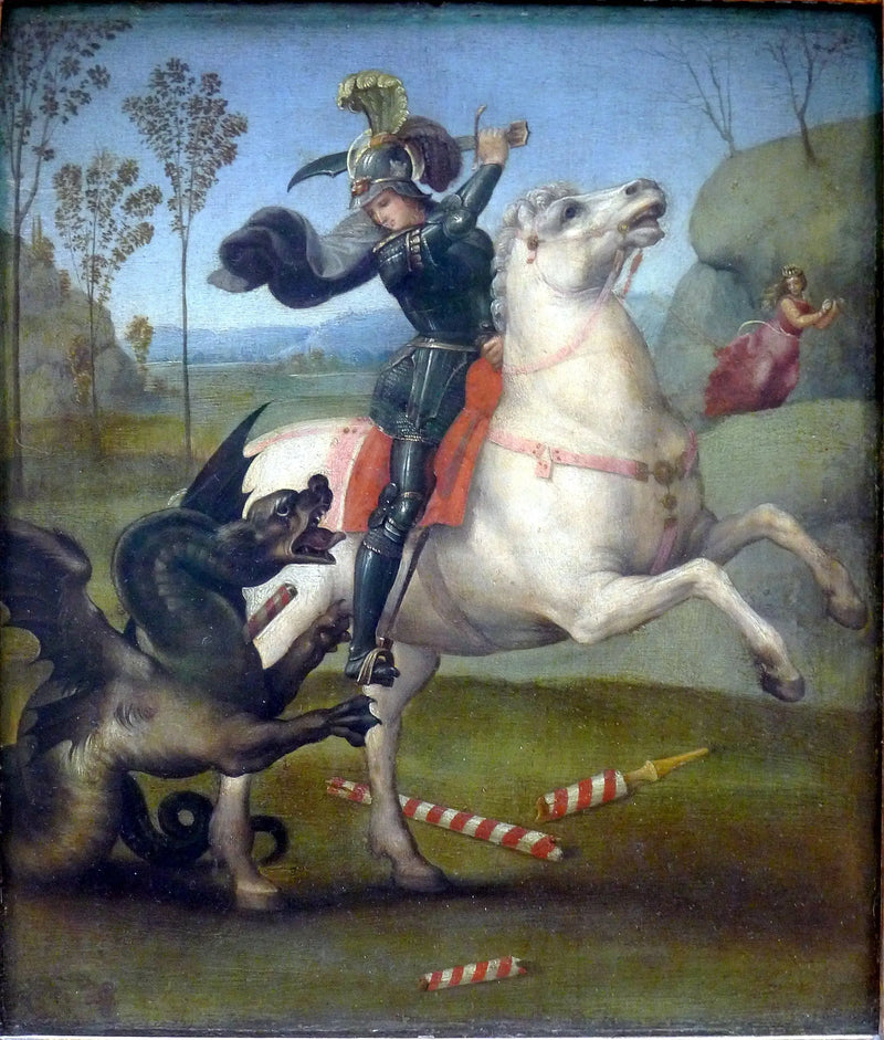 San Giorgio e il Drago - Raffaello Sanzio