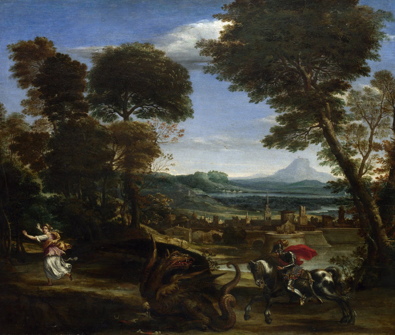 San Giorgio uccide il drago - Domenichino