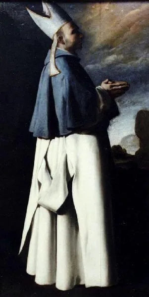 San Hugues, vescovo di Grenoble - Francisco de Zurbarán