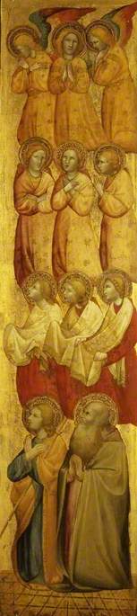 San Giacomo e (?) San Andrea con angeli - Olivuccio di Ciccarello