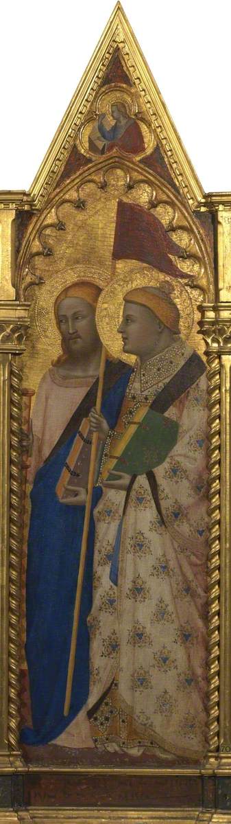 San Giacomo Maggiore e San Stefano (polittico, pannello 5 su 5) - Bernardo Daddi