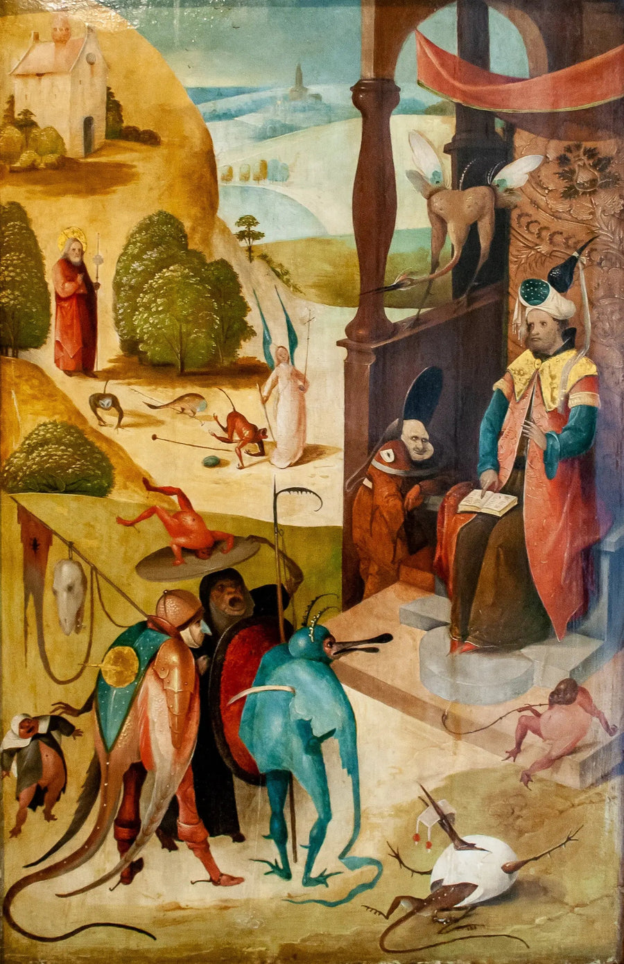 San Giacomo Maggiore e il mago Ermogene - Hieronymus Bosch