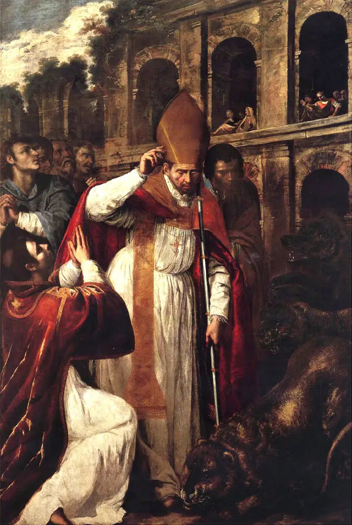 San Giovanni Battista nell'anfiteatro di Pozzuoli - Artemisia Gentileschi