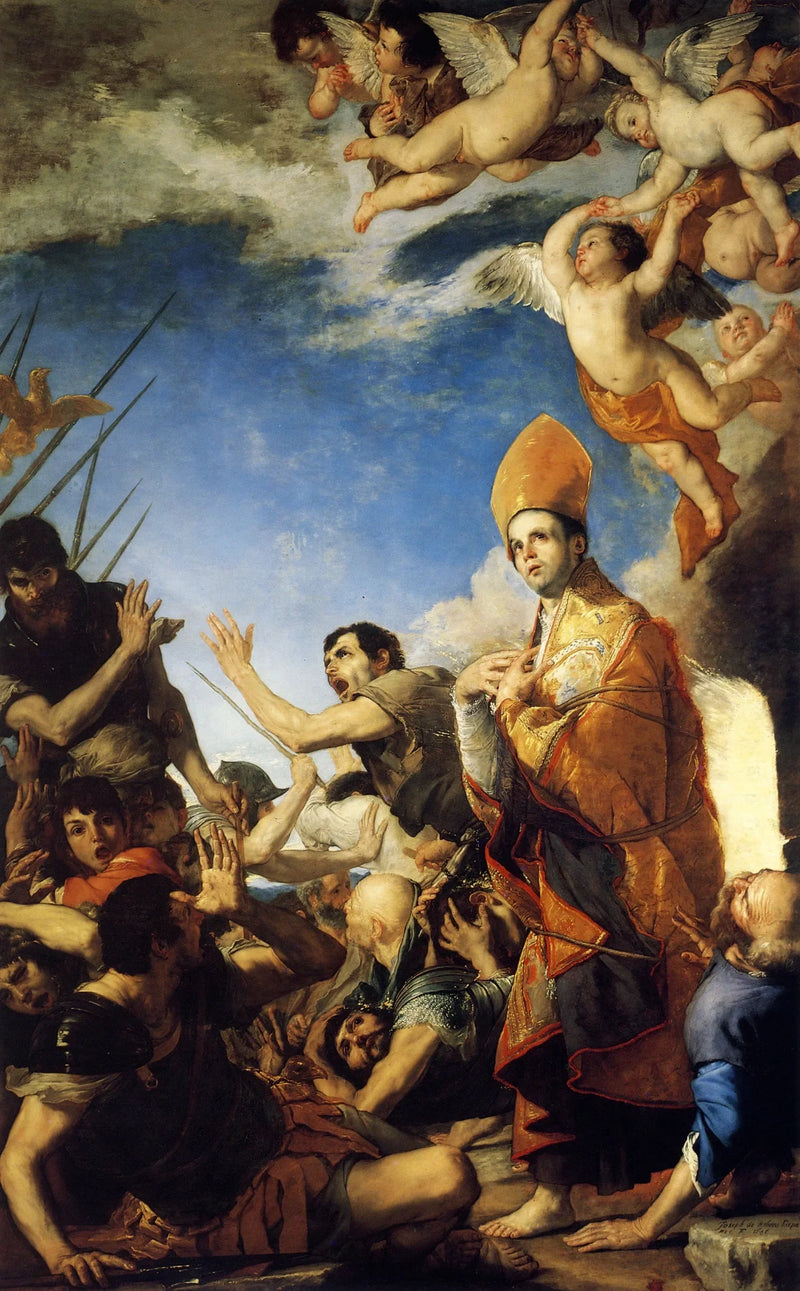 San Giovanni Battista che esce dall'indennità della fornace - Jusepe de Ribera