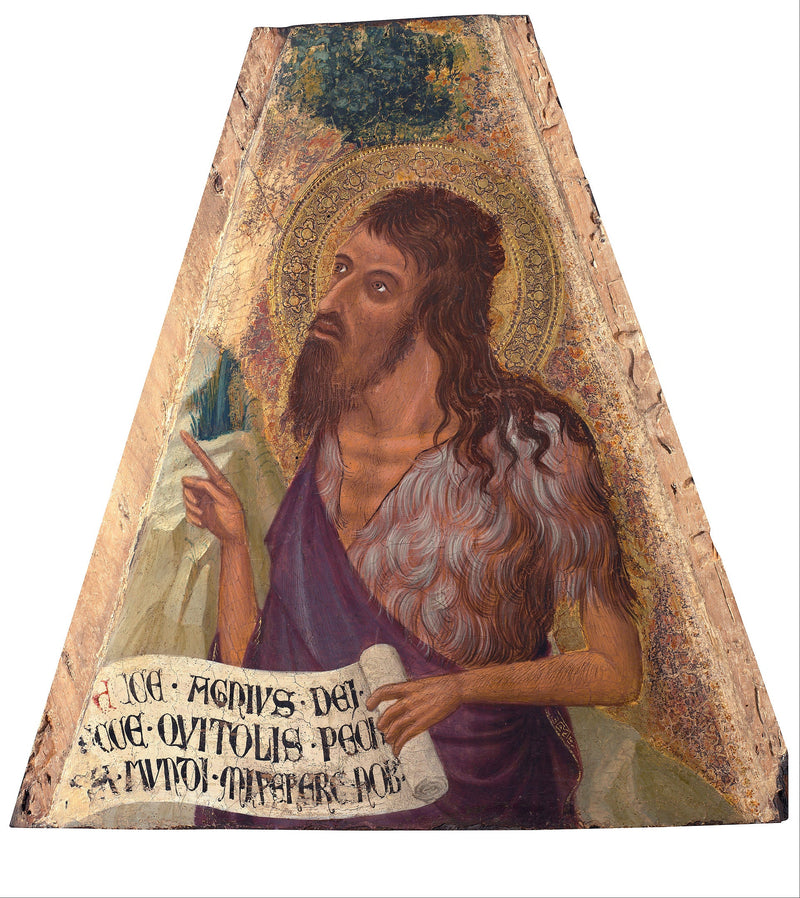 San Giovanni Battista - Ambrogio Lorenzetti